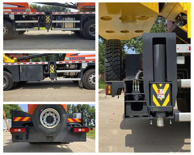 太原重工牌TZH5320JQZ25汽車起重機(jī)公告圖片