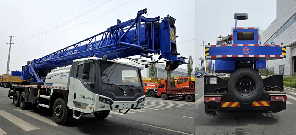 太原重工牌TZH5320JQZ25汽車起重機(jī)公告圖片