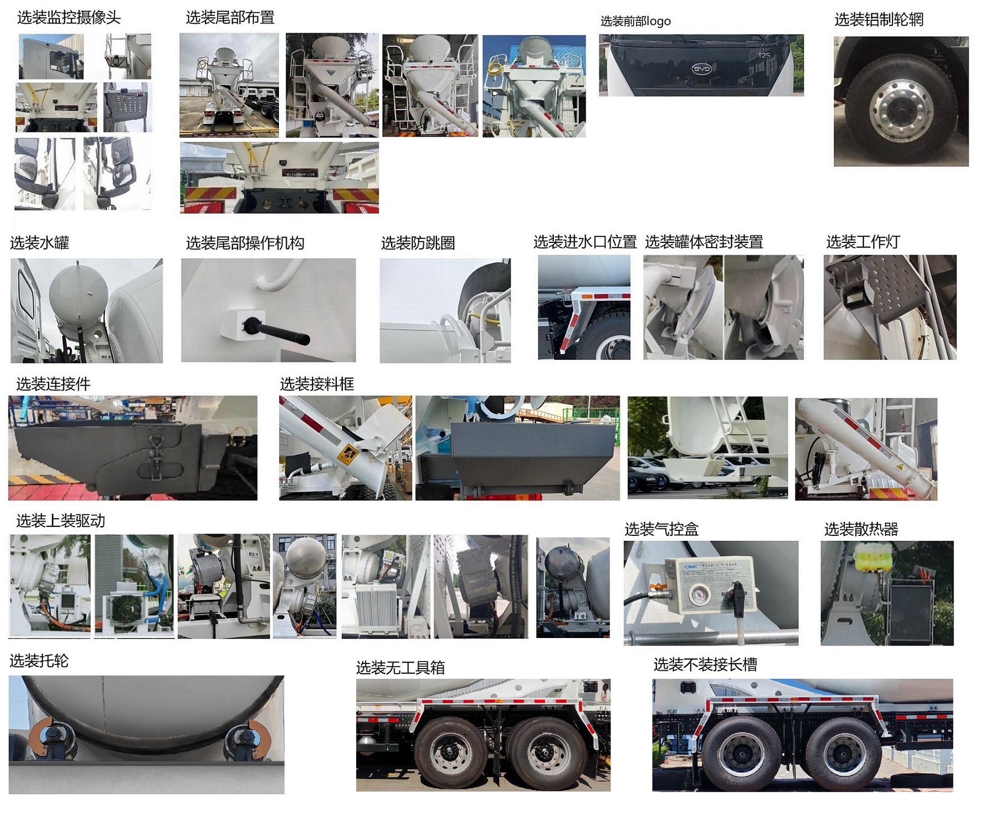 比亞迪牌BYD5250GJBBEV3純電動(dòng)混凝土攪拌運(yùn)輸車公告圖片