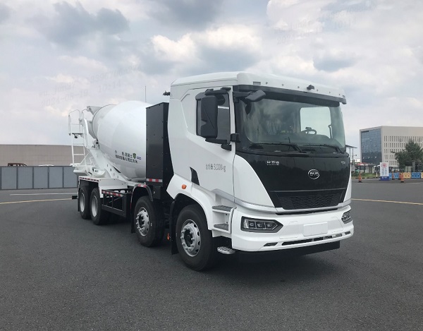 比亞迪牌BYD5310GJBBEV4純電動混凝土攪拌運輸車公告圖片