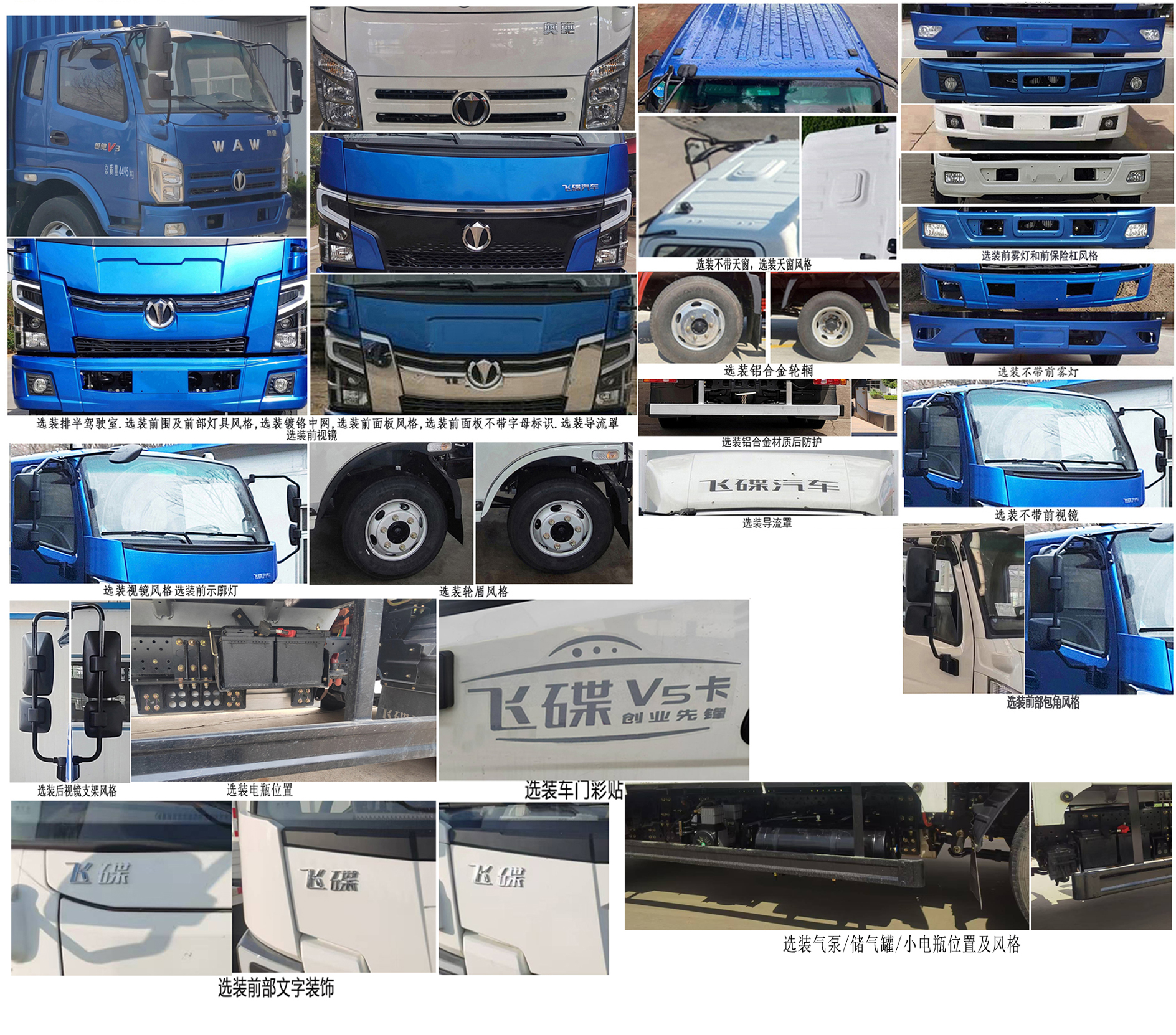 飛碟牌FD5043XXYW63BEV-1純電動(dòng)廂式運(yùn)輸車公告圖片