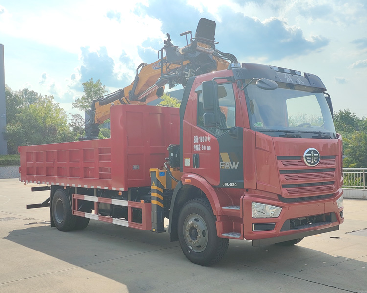 程力威牌CLW5180ZZDABL抓斗式垃圾車公告圖片