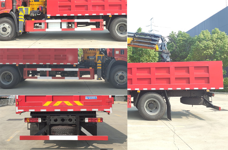 程力威牌CLW5180ZZDABL抓斗式垃圾車公告圖片