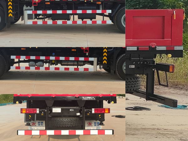 駿通牌JF5184JSQSX08隨車起重運輸車公告圖片