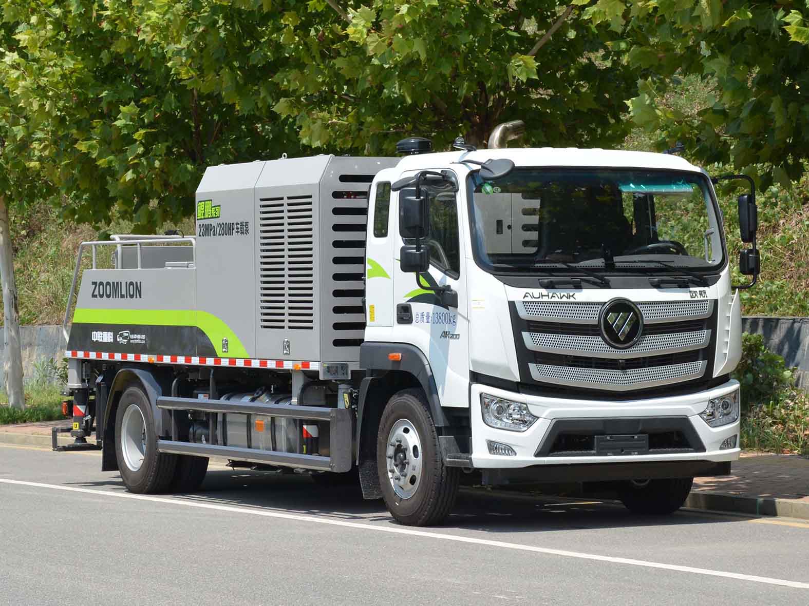 ZLJ5140THBUF型車載式混凝土泵車圖片