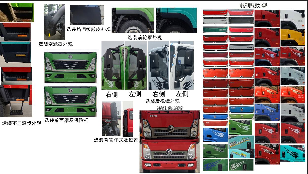 中盛誠達牌LZZ5041ZZZCDW6自裝卸式垃圾車公告圖片