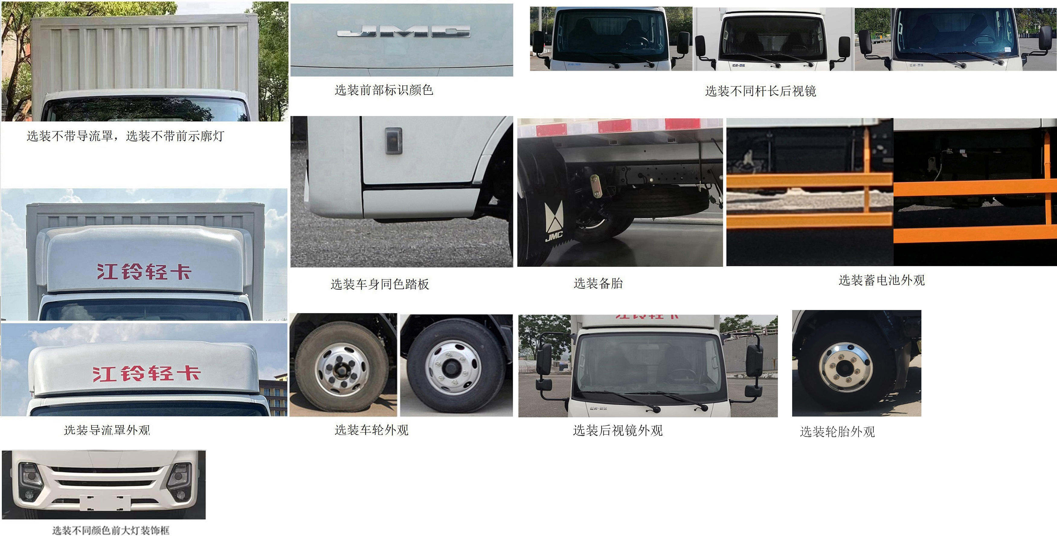 江鈴牌JX5041XXYTSGK26廂式運(yùn)輸車公告圖片