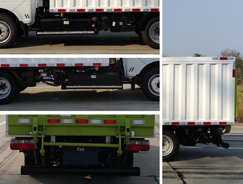 武客華中牌WH5040XTYDBEV純電動(dòng)密閉式桶裝垃圾車公告圖片