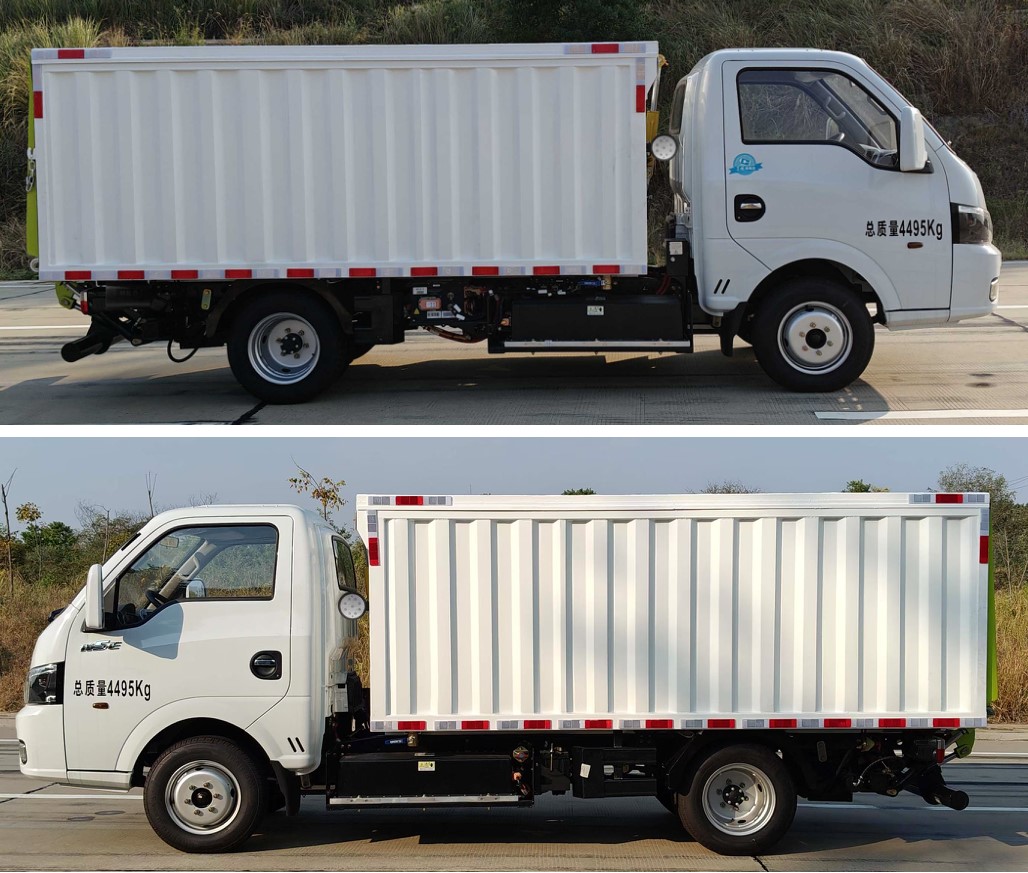 武客華中牌WH5040XTYDBEV純電動(dòng)密閉式桶裝垃圾車公告圖片