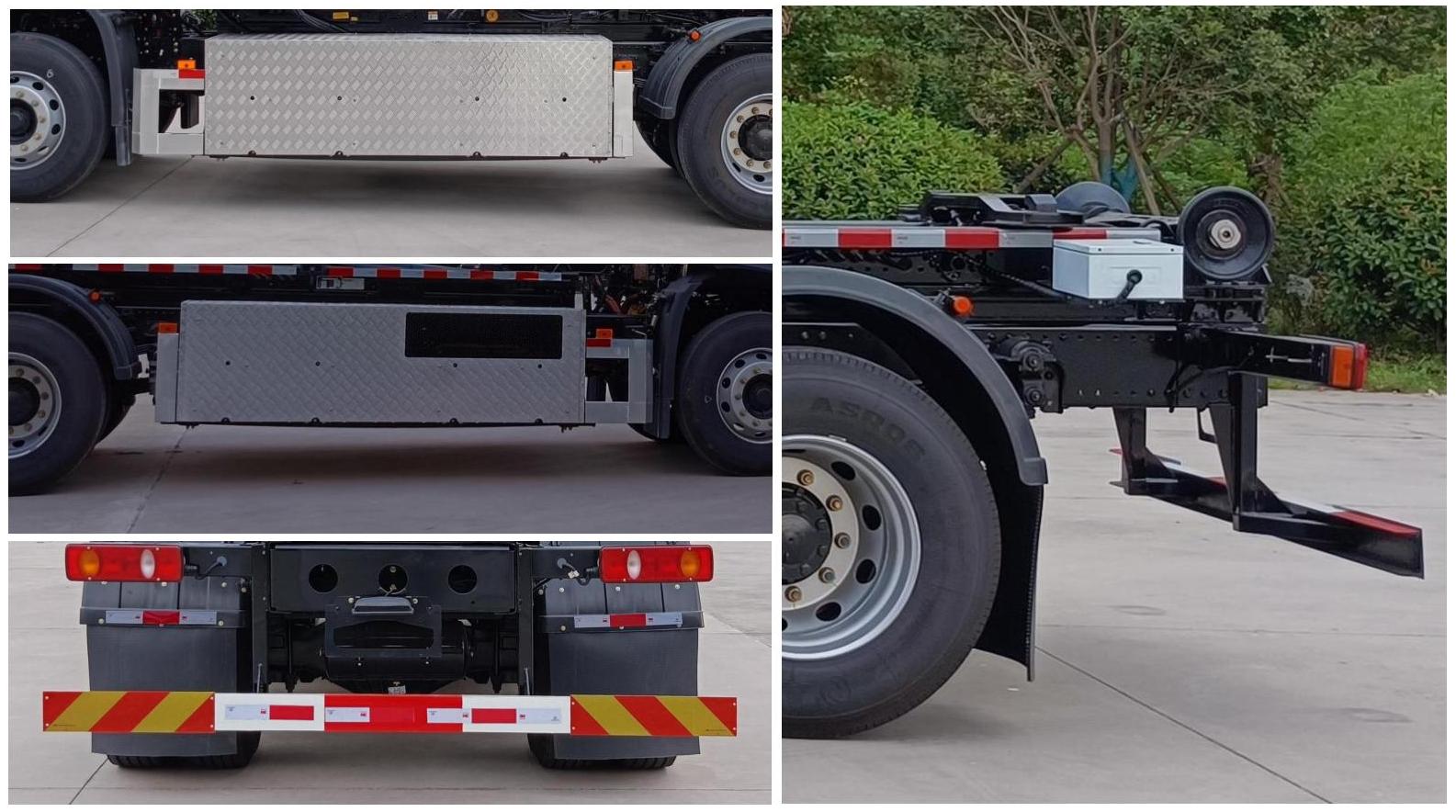 凱恒達牌HKD5180ZXXDFBEV純電動車廂可卸式垃圾車公告圖片