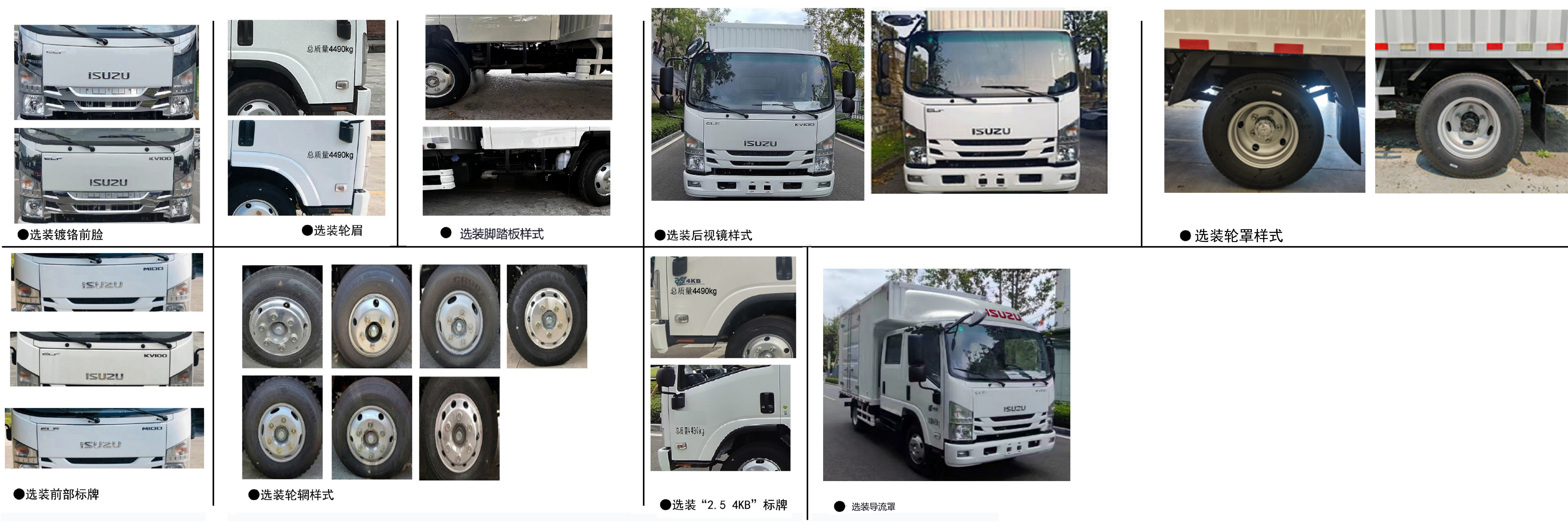 五十鈴牌QL5043XXYFMHW廂式運(yùn)輸車公告圖片