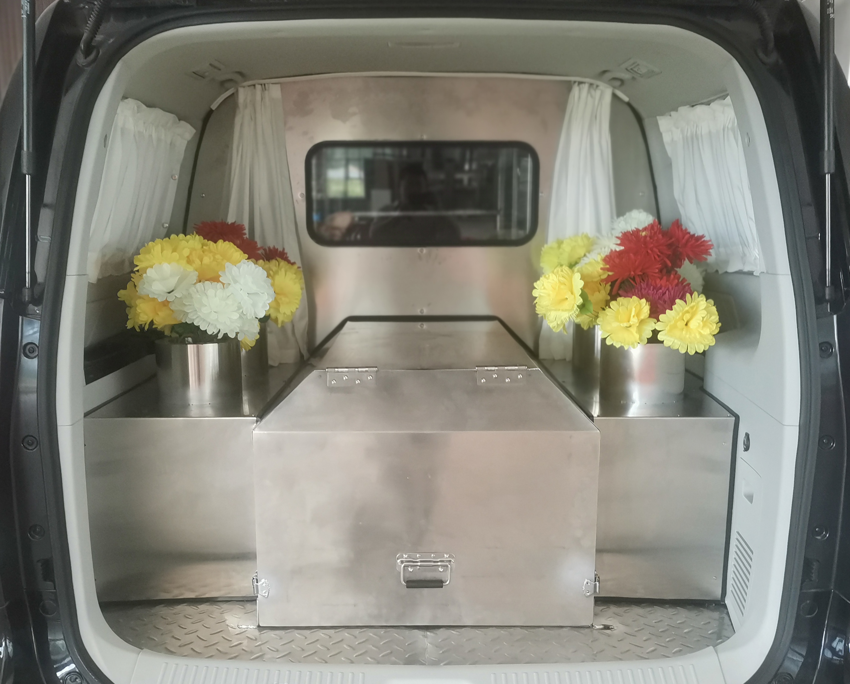 山海川牌BCZ5030XBY殯儀車公告圖片