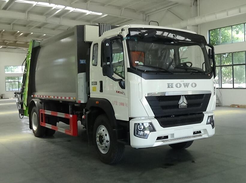程力威牌CLW5189ZYS6WL壓縮式垃圾車公告圖片