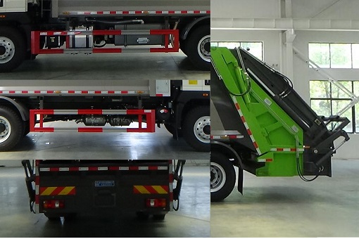 程力威牌CLW5189ZYS6WL壓縮式垃圾車公告圖片