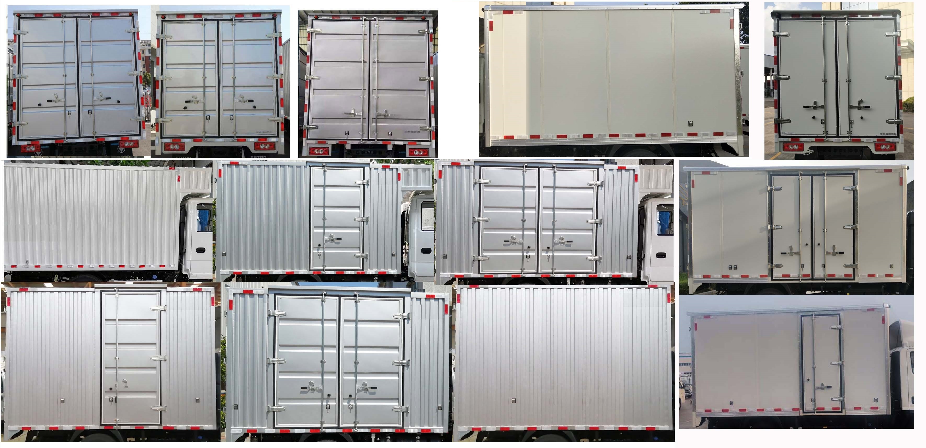 福田牌BJ5044XXYEV7純電動(dòng)廂式運(yùn)輸車公告圖片