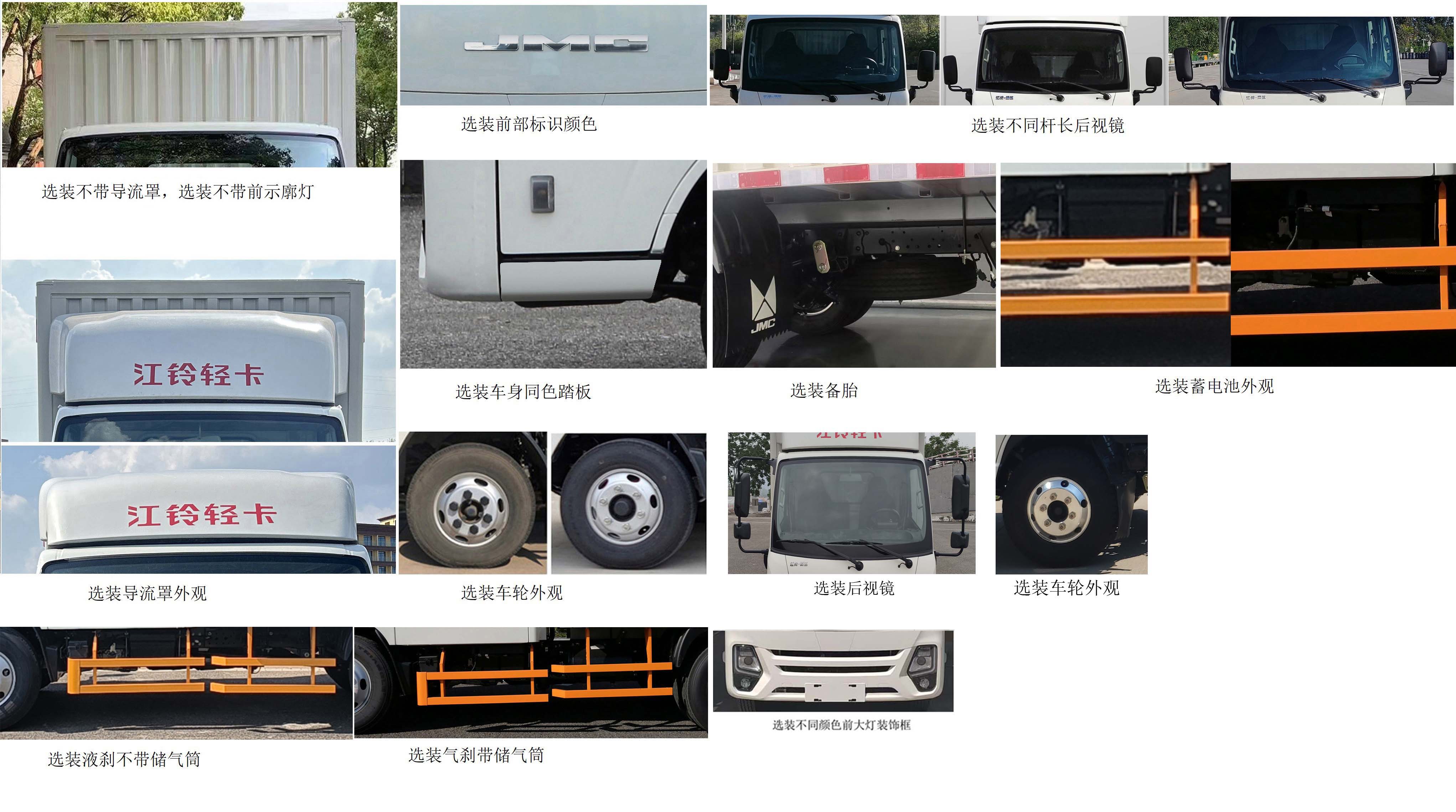 江鈴牌JX5041XXYTSCM26廂式運(yùn)輸車公告圖片
