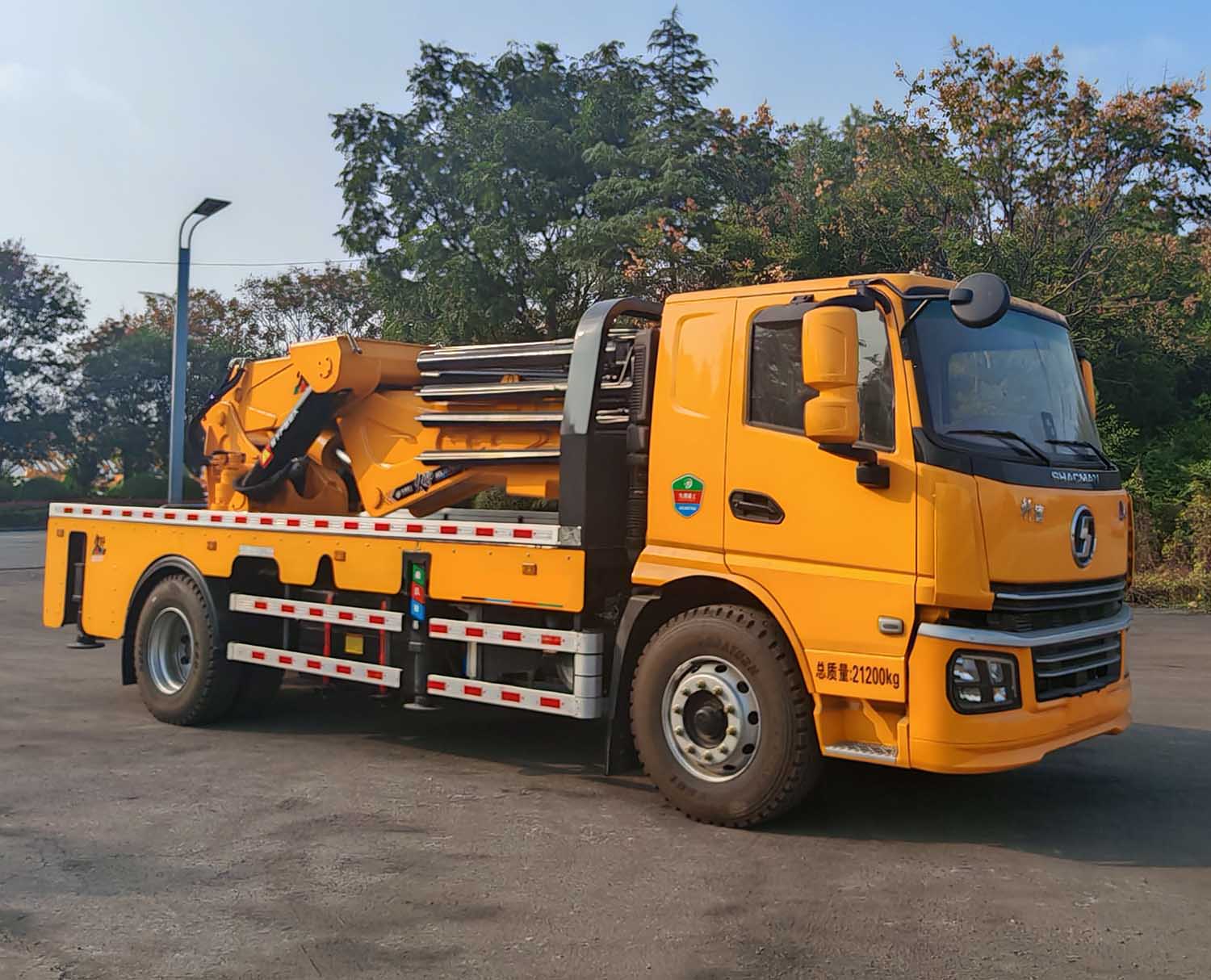 鴻昇久邦牌JBP5210JQZSX6汽車起重機