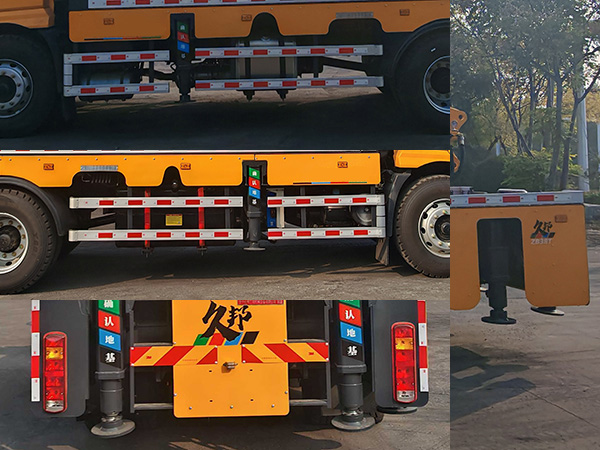 鴻昇久邦牌JBP5210JQZSX6汽車起重機公告圖片