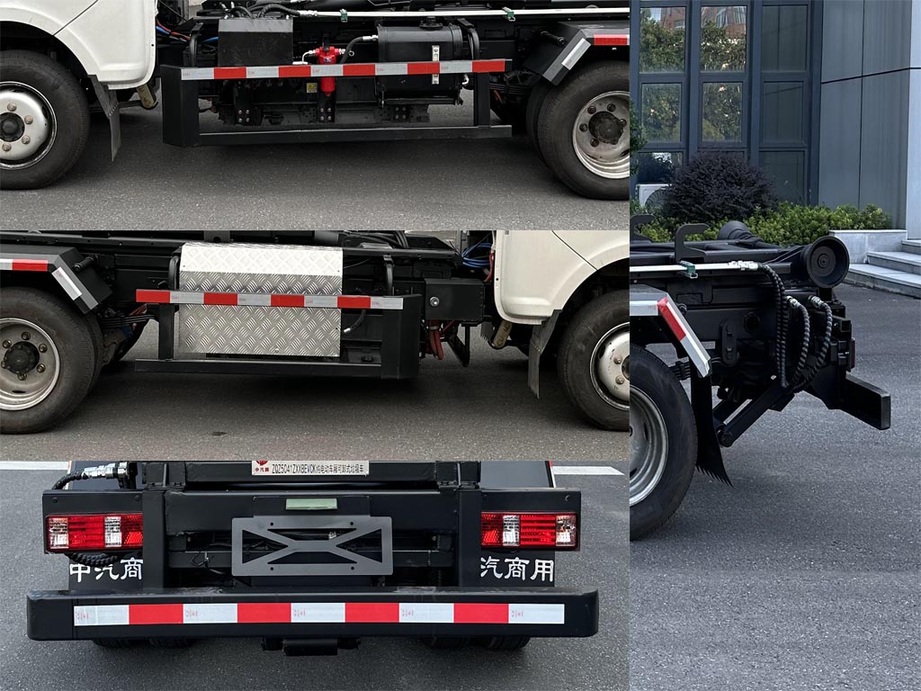 中汽牌ZQZ5041ZXXBEVCK純電動(dòng)車廂可卸式垃圾車公告圖片