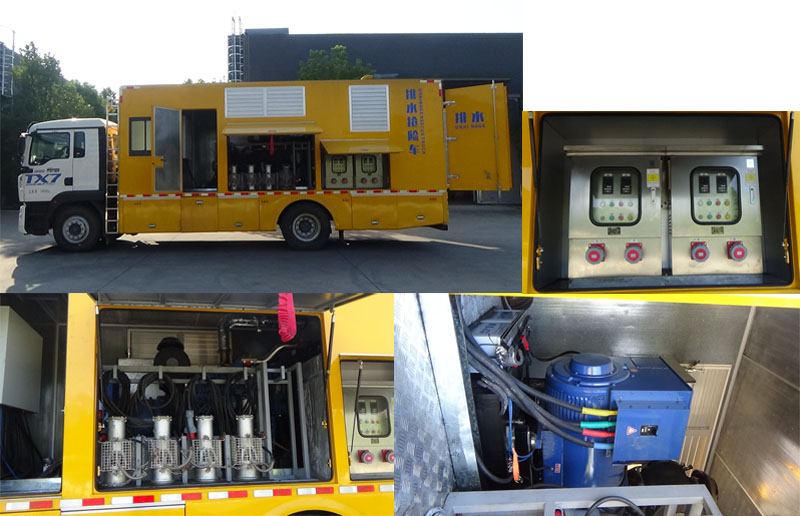 程力威牌CLW5180TPSAYS大流量排水搶險(xiǎn)車公告圖片