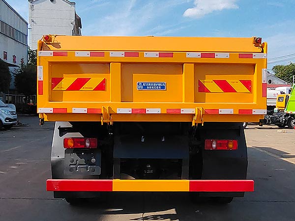 程力威牌CLW5180ZLJCDP自卸式垃圾車公告圖片