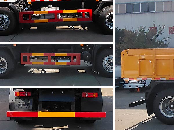 程力威牌CLW5180ZLJCDP自卸式垃圾車公告圖片