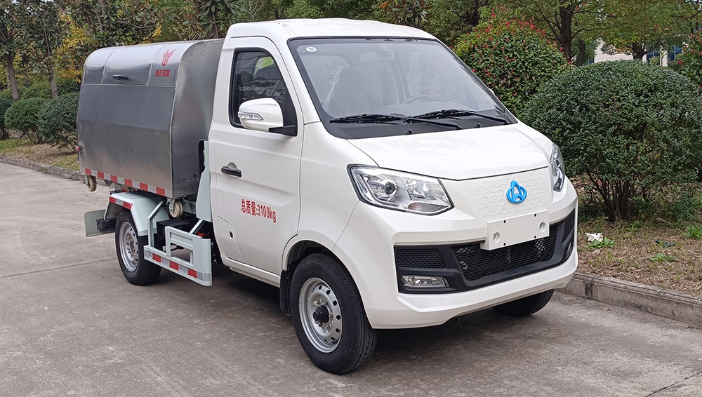 凱恒達牌HKD5030ZXXCABEV純電動車廂可卸式垃圾車公告圖片