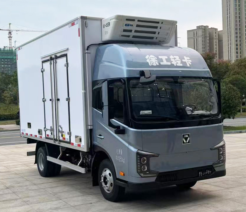 徐工牌XGA5049XLCBEVEA2純電動冷藏車公告圖片