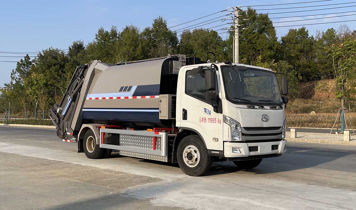 凱力風牌KLF5122ZYSBEV純電動壓縮式垃圾車公告圖片