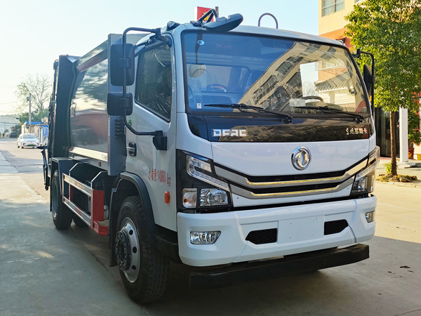 程力威牌CLW5140ZYSCDP壓縮式垃圾車公告圖片