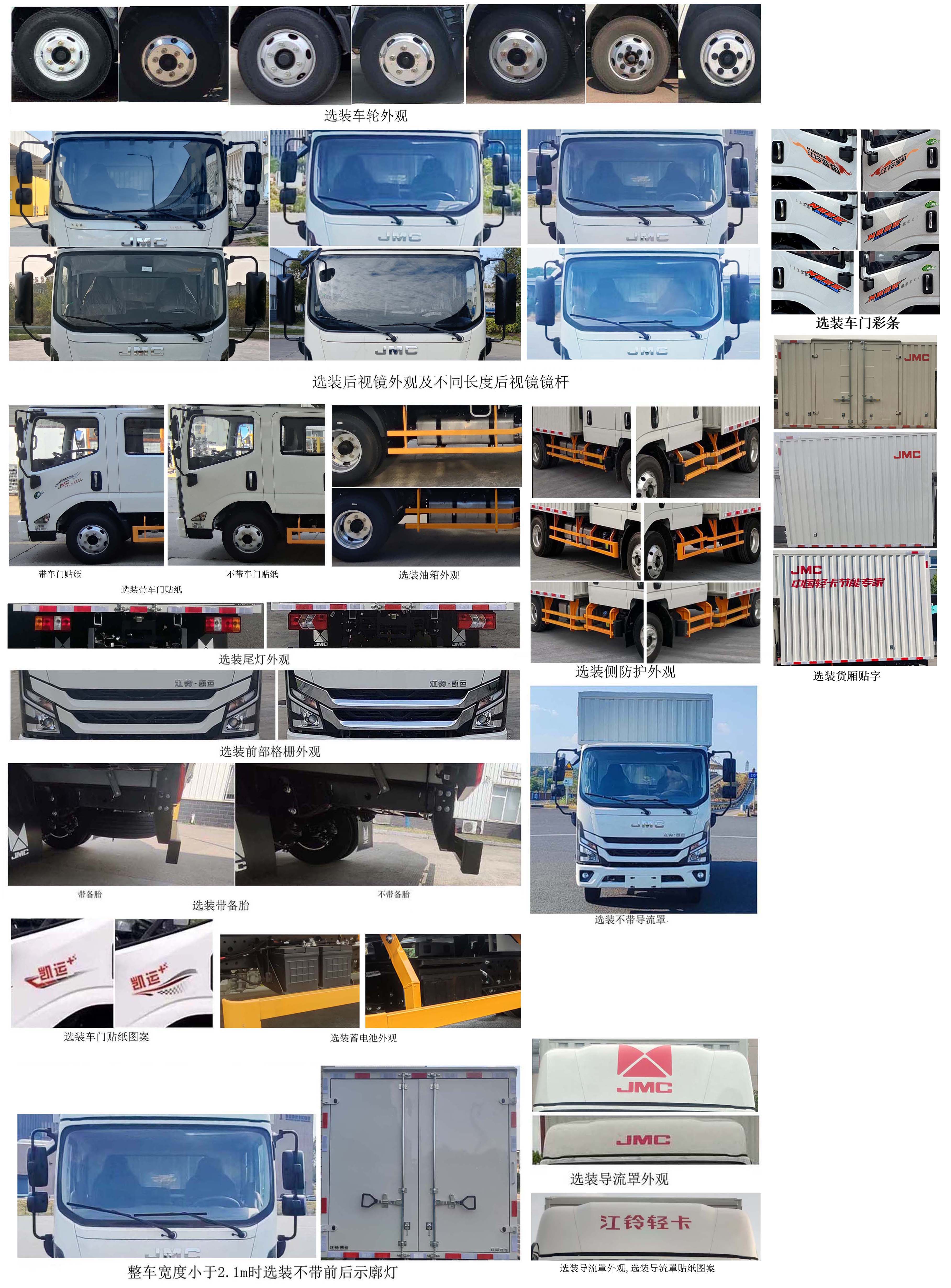 江鈴牌JX5040XXYTSGC26廂式運輸車公告圖片