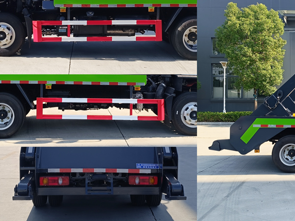 程力威牌CLW5070ZBSCDP擺臂式垃圾車公告圖片