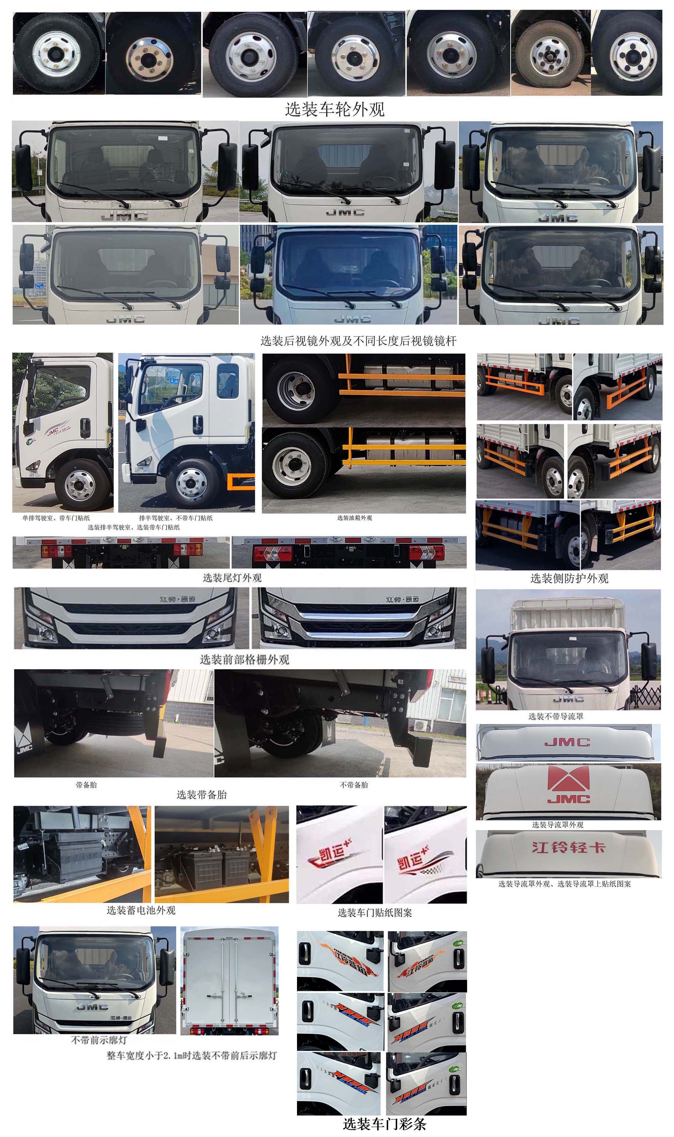 江鈴牌JX5040CCYTGC26倉柵式運(yùn)輸車公告圖片