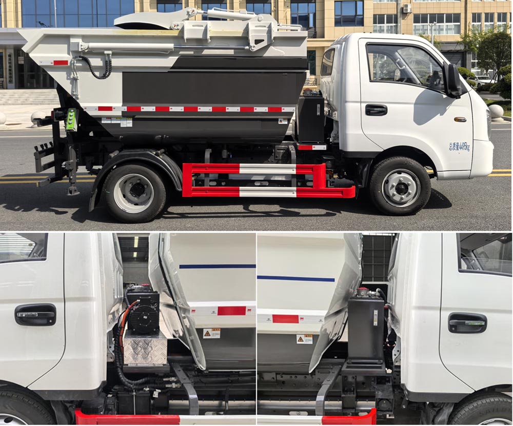 長灃牌CFC5043ZZZBEV純電動自裝卸式垃圾車公告圖片