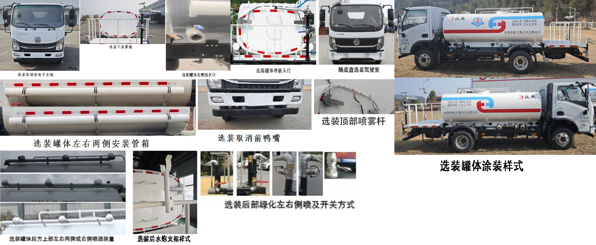 漢成牌HCS5070GPSSEH6綠化噴灑車公告圖片
