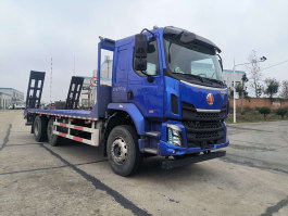 三龙龙江牌CZW5250TPBE62平板运输车