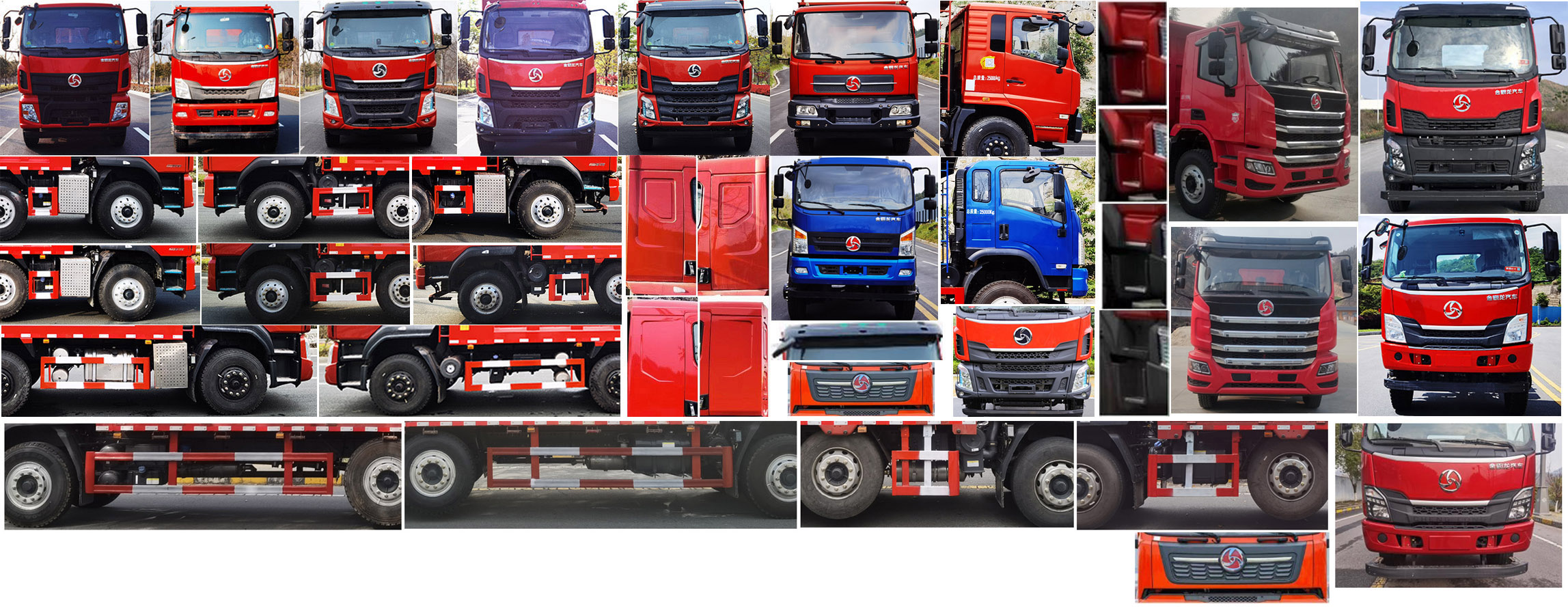 三龍龍江牌CZW5250TPBE62平板運(yùn)輸車公告圖片