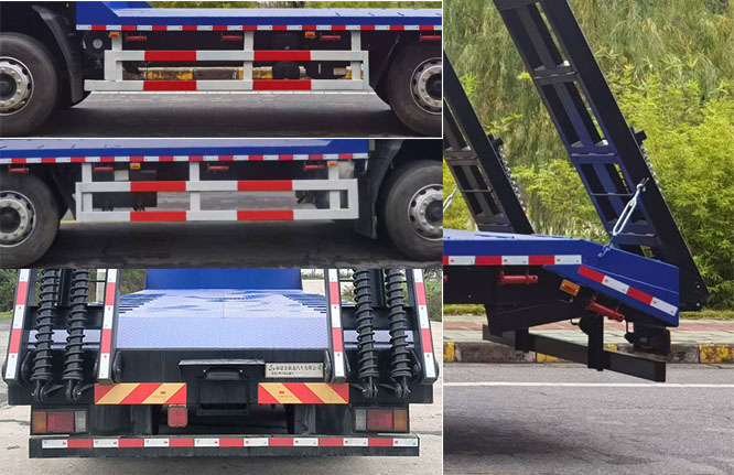 三龍龍江牌CZW5250TPBE62平板運(yùn)輸車公告圖片