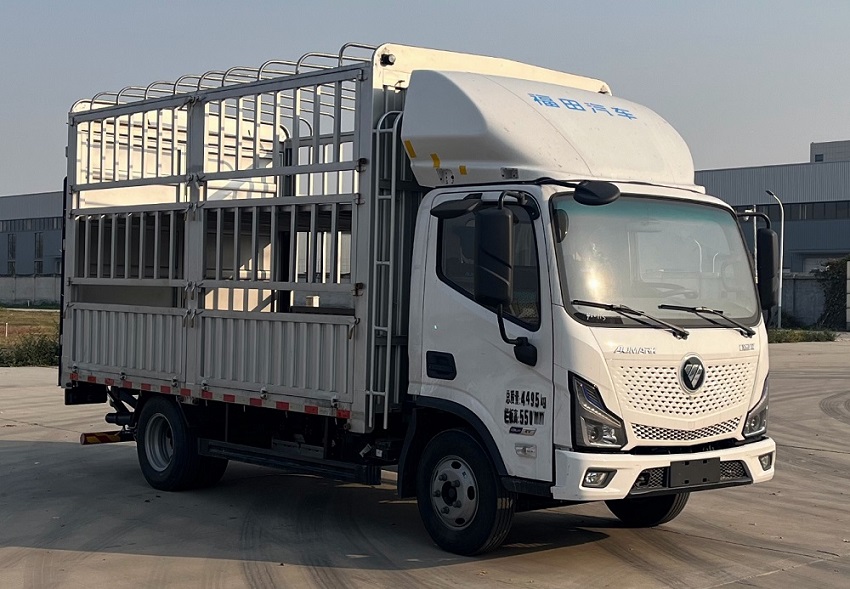 福田牌BJ5048CCYEVP純電動倉柵式運輸車公告圖片