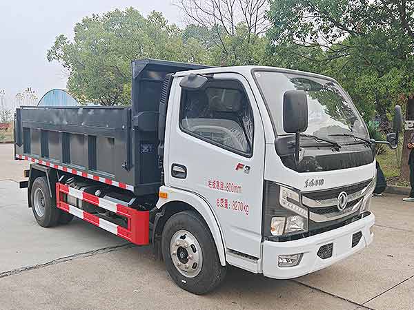 程力威牌CLW5080ZLJCDP自卸式垃圾車公告圖片