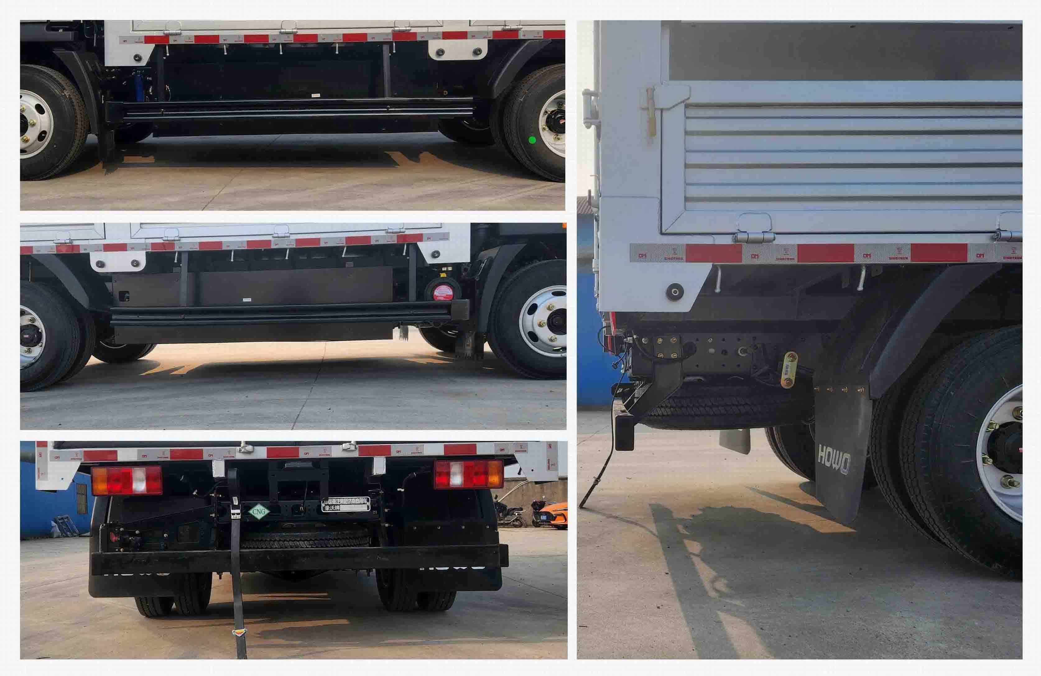 豪沃牌ZZ5117CCYF3515F112CL倉(cāng)柵式運(yùn)輸車公告圖片