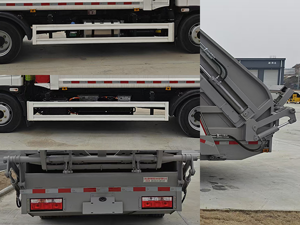 楚帝牌DCD5122ZYSFDPHEV插電式混合動力壓縮式垃圾車公告圖片