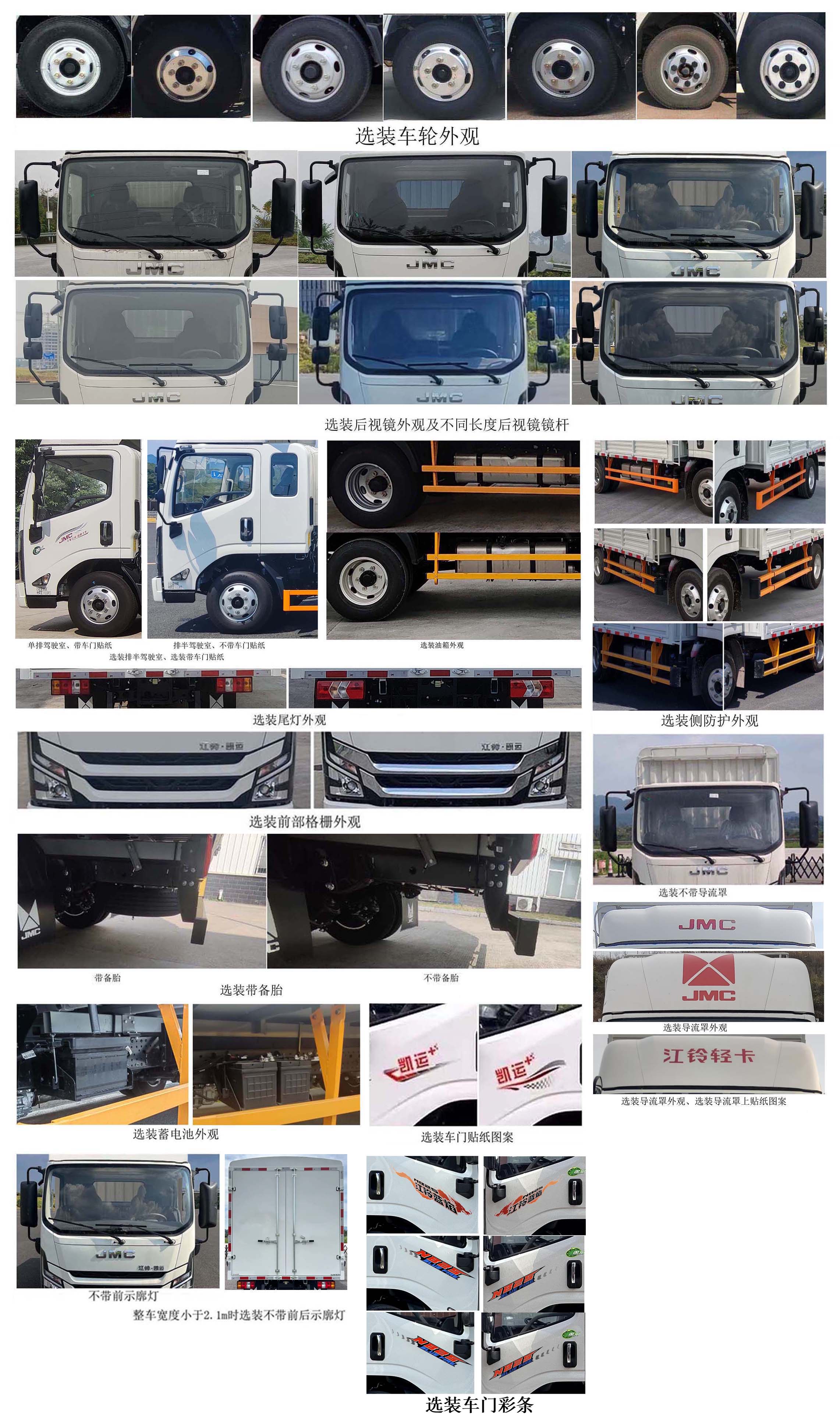 江鈴牌JX5040CCYTGD26倉柵式運輸車公告圖片