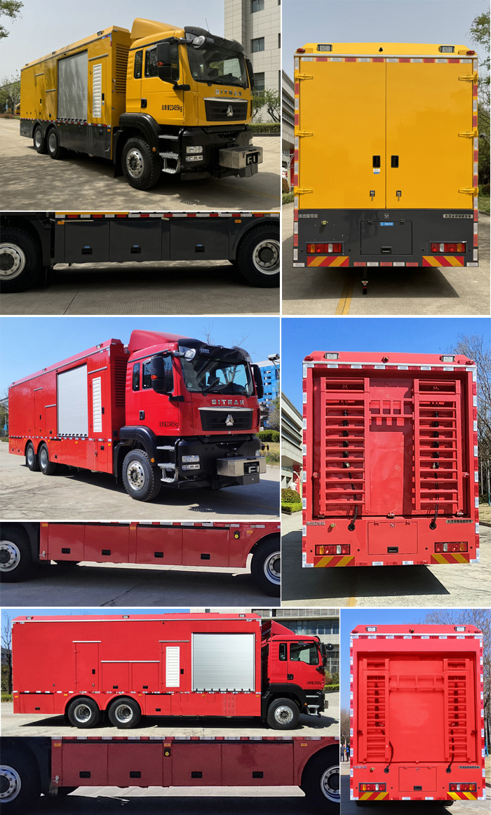 海倫哲牌XHZ5230TPSZ6大流量排水搶險(xiǎn)車(chē)公告圖片