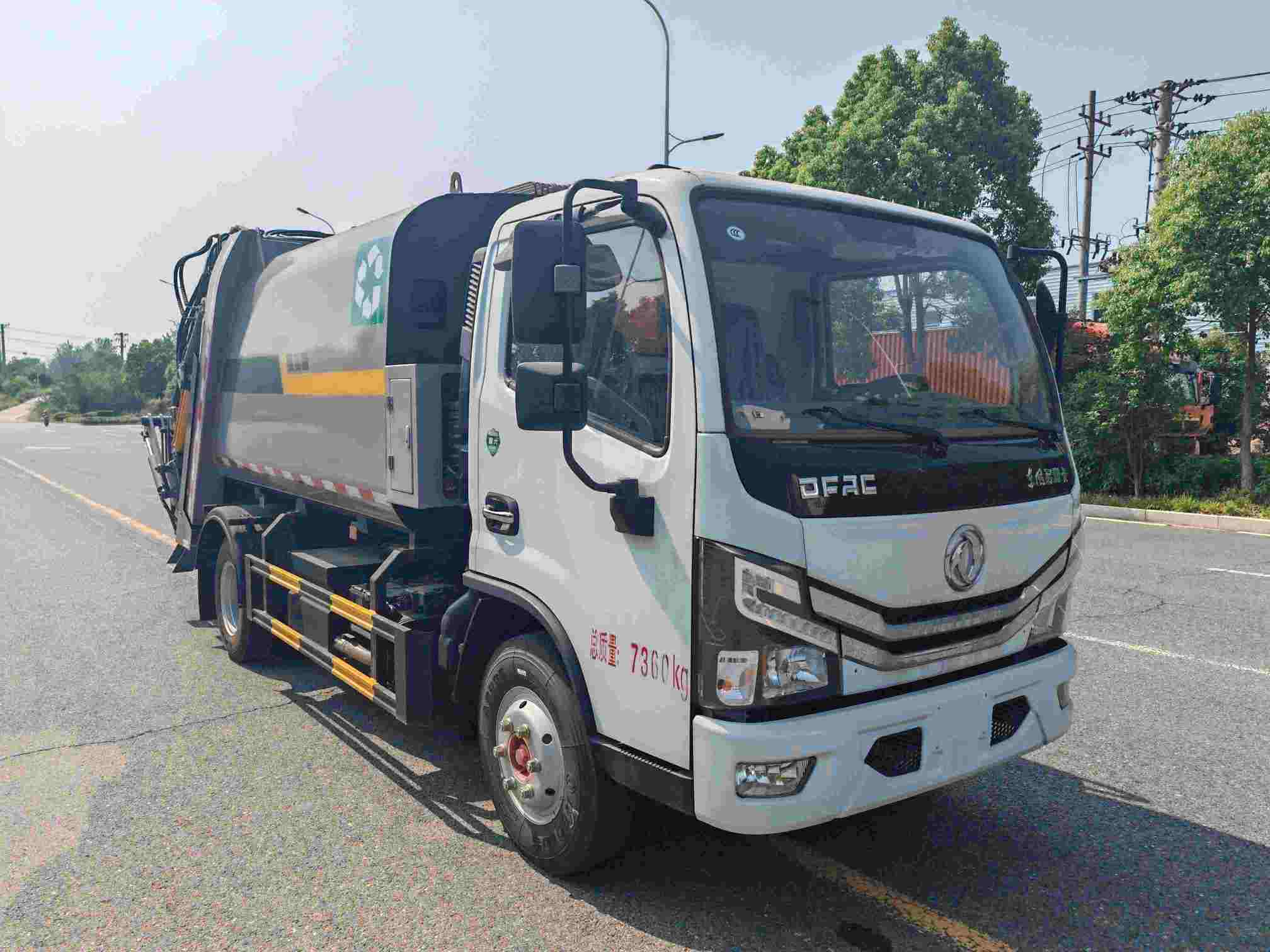 SLF5075ZYSE6型壓縮式垃圾車圖片