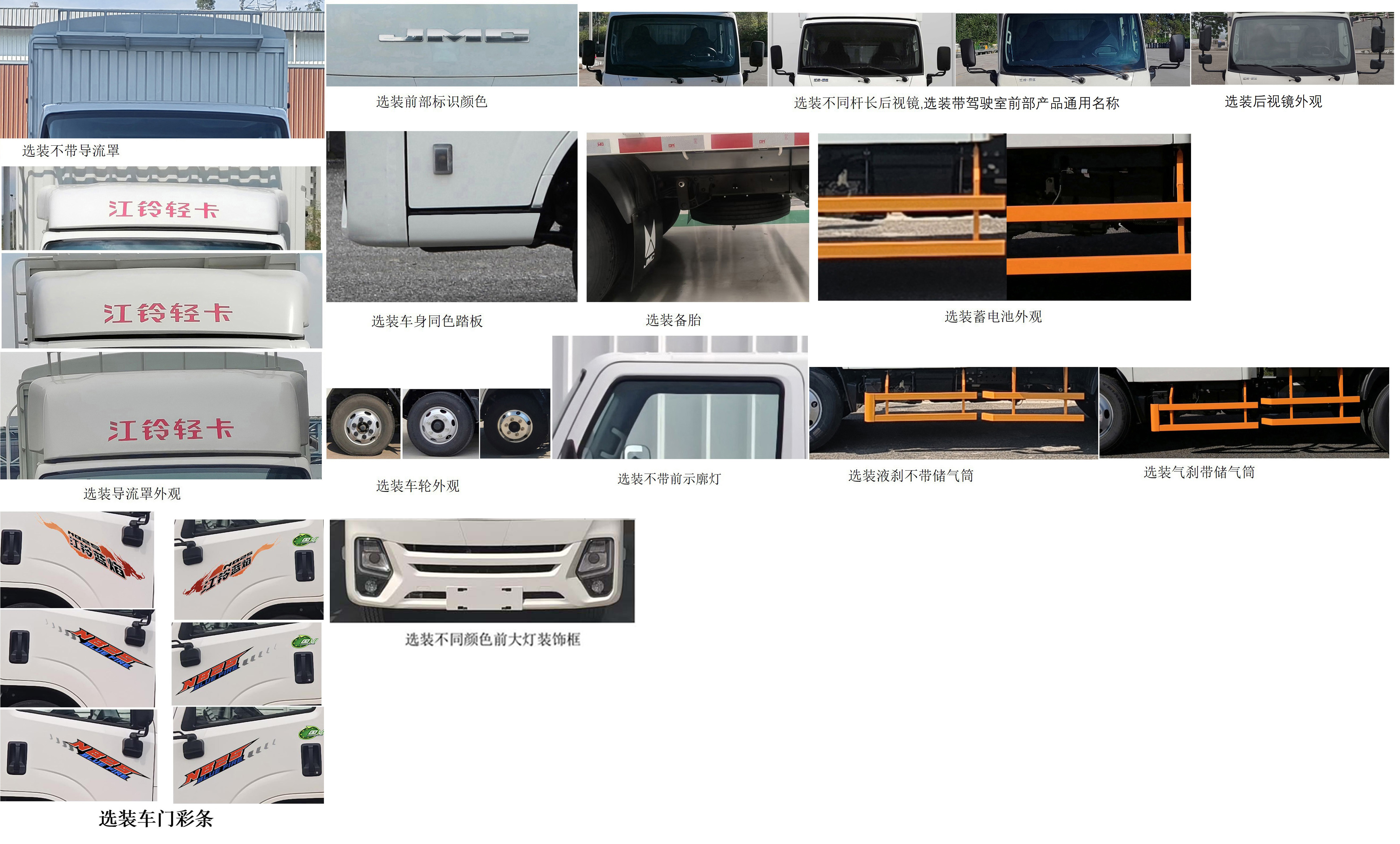 江鈴牌JX5041CCYTSCM26倉柵式運(yùn)輸車公告圖片