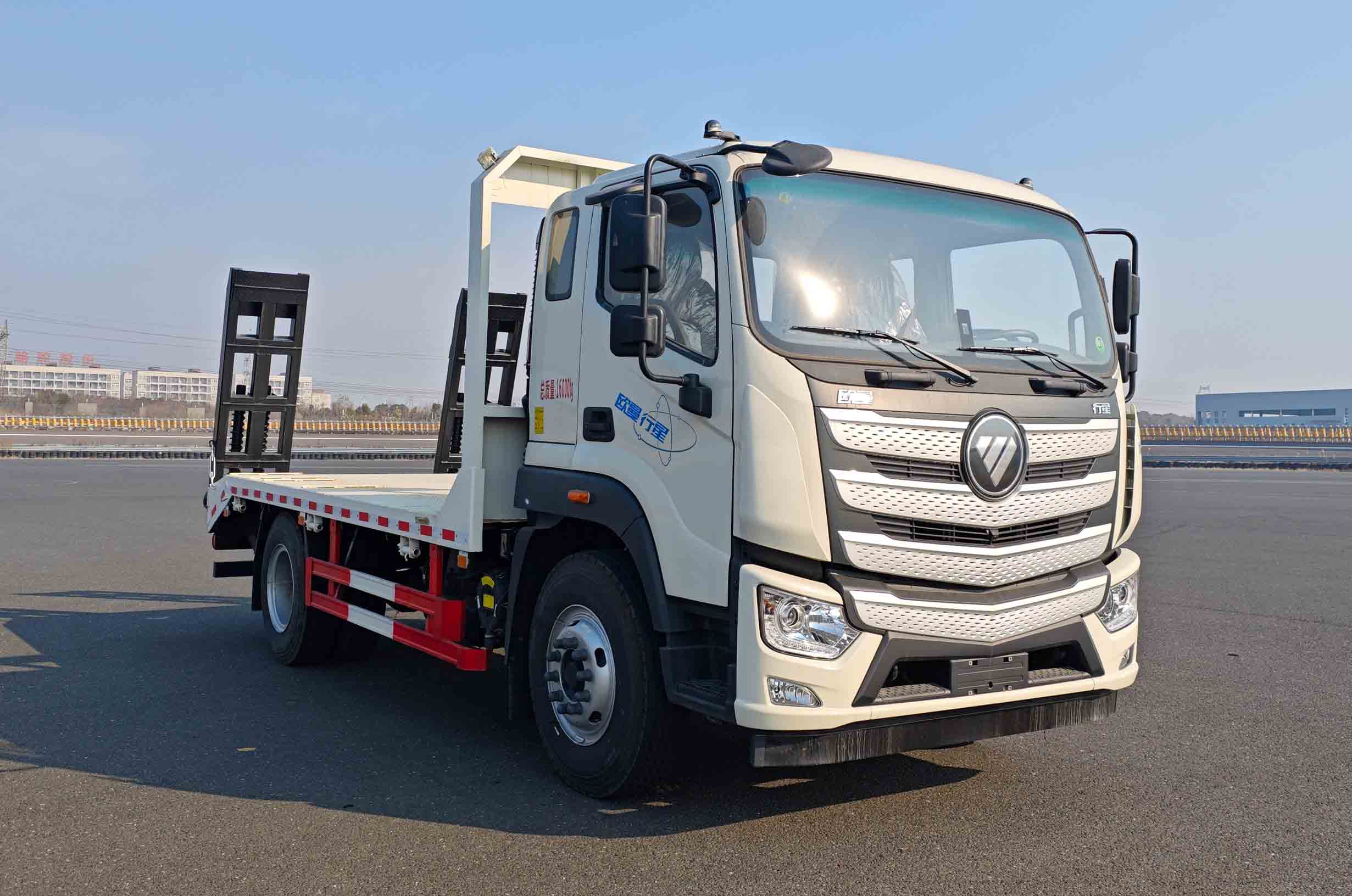 歐曼牌BJ5161TPBY6AAS-01平板運輸車公告圖片