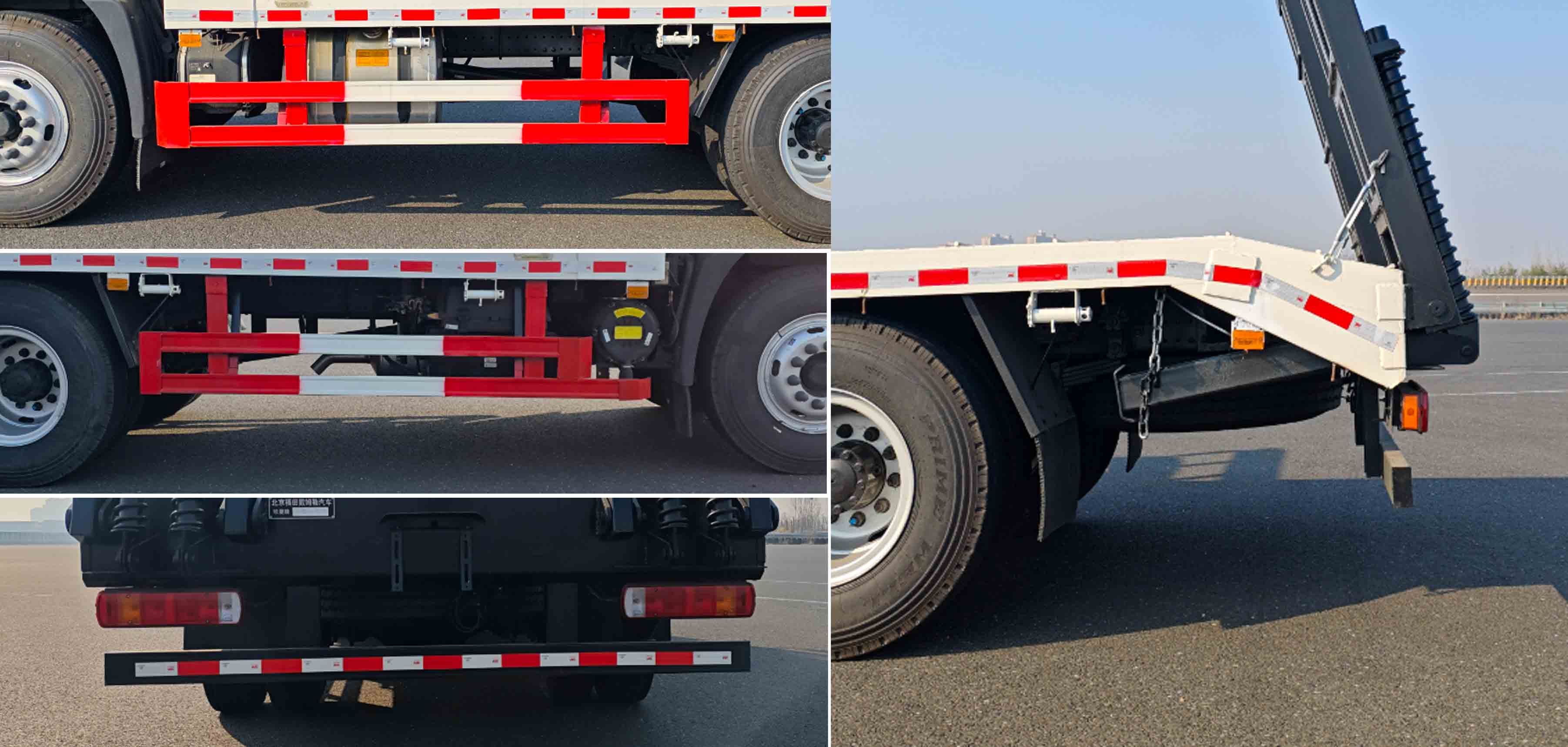 歐曼牌BJ5161TPBY6AAS-01平板運輸車公告圖片