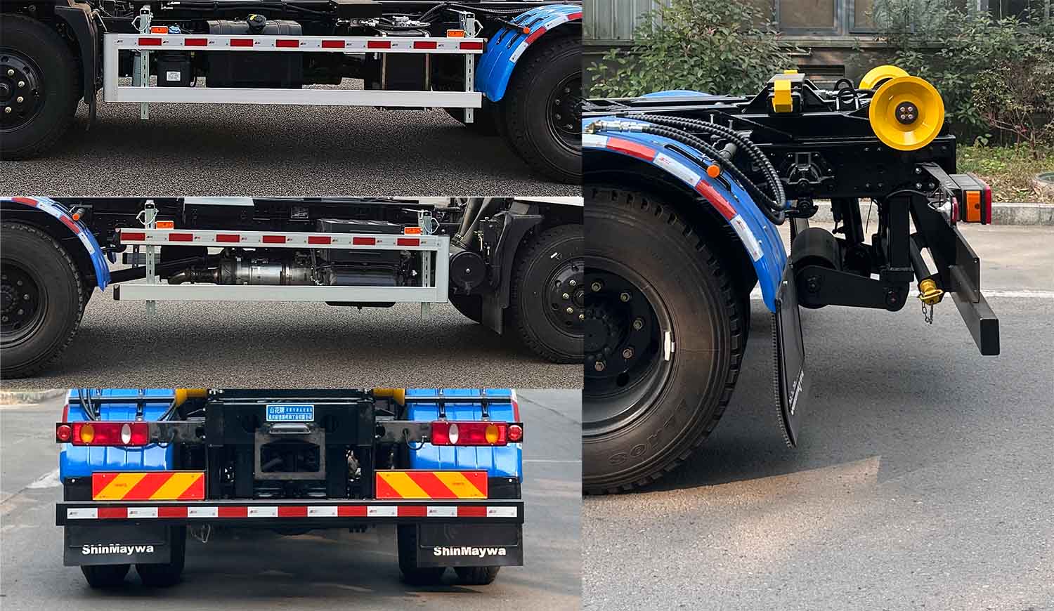 山花牌JHA5123ZXXDFB6車廂可卸式垃圾車公告圖片