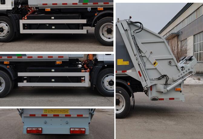 鑫華馳牌THD5121ZYSEV1純電動壓縮式垃圾車公告圖片